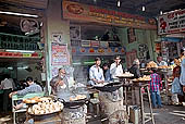 Varanasi - the old city is a cramped labyrinth crowded by pilgrims and street sellers 